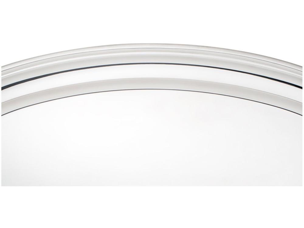 Travessa de Inox Oval 30,5x3x70cm Wolff Liso - 9
