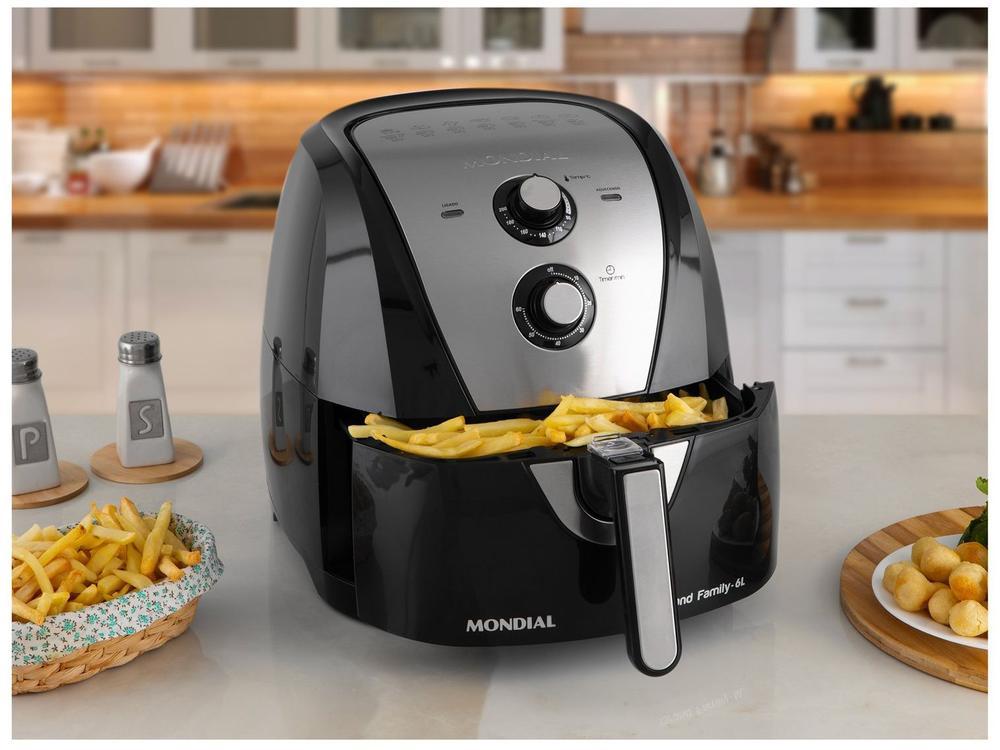 Air Fryer Mondial Grand Family AFN-60-BI Preta 6L - 27