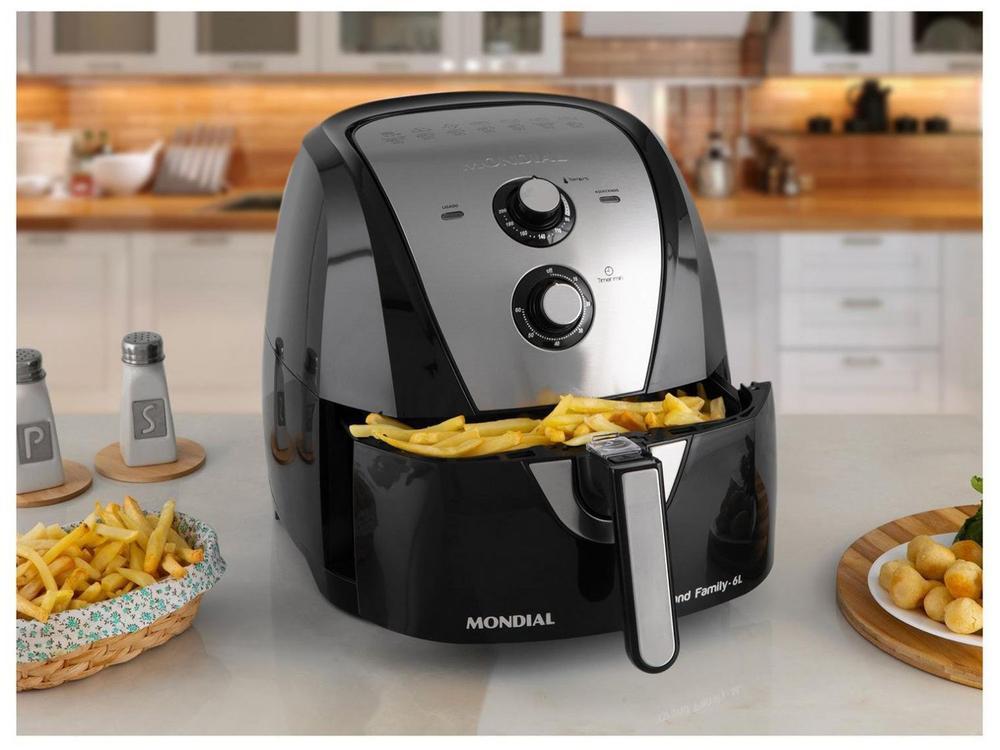 Air Fryer Mondial Grand Family AFN-60-BI Preta 6L - 3