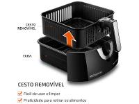 Air Fryer Mondial Grand Family AFN-60-BI Preta 6L - 14