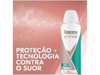 Desodorante Aerosol Antitranspirante Rexona Clinical Refresh 96 Horas 150ml - 6