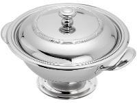 Sopeira Aço Inox Wolff Croisé Mônaco 2,2L Prata com Tampa - 3