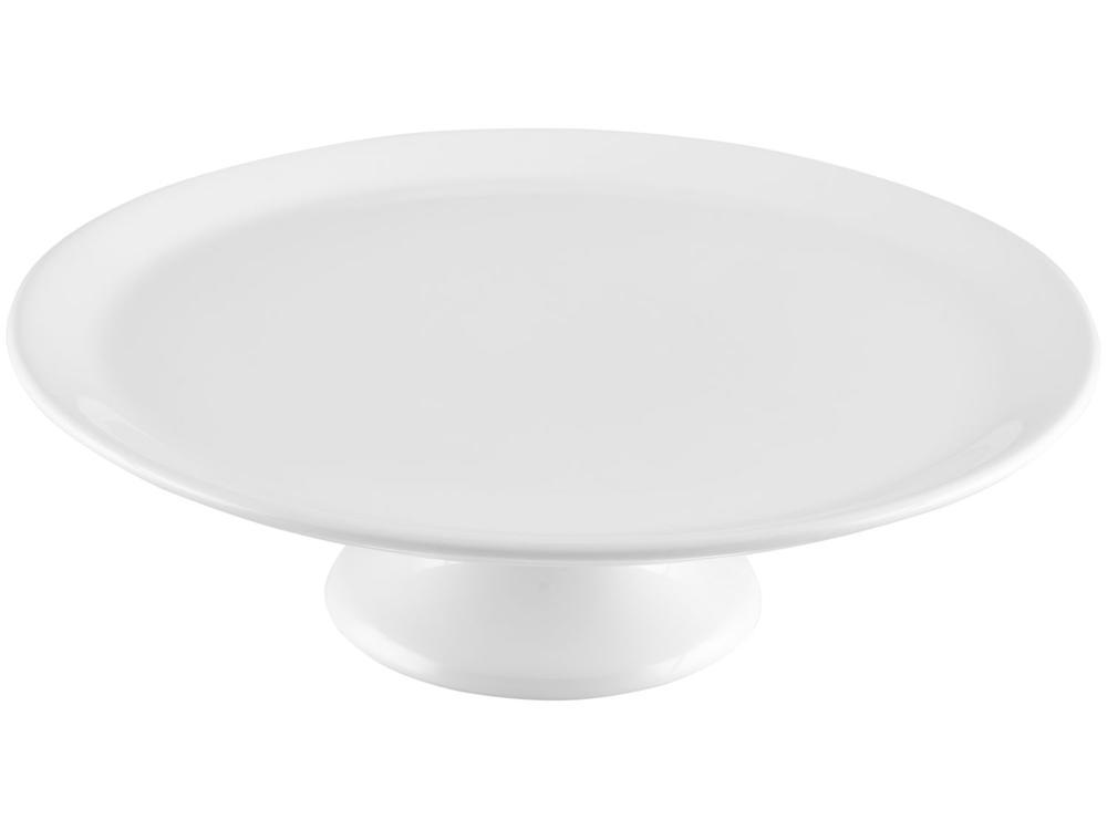 Prato para Bolo de Cerâmica Scalla Redondo Milão Médio 10,5x33,5cm - 1