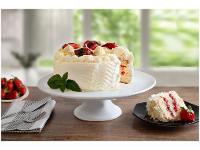 Prato para Bolo de Cerâmica Scalla Redondo Milão Médio 10,5x33,5cm - 2