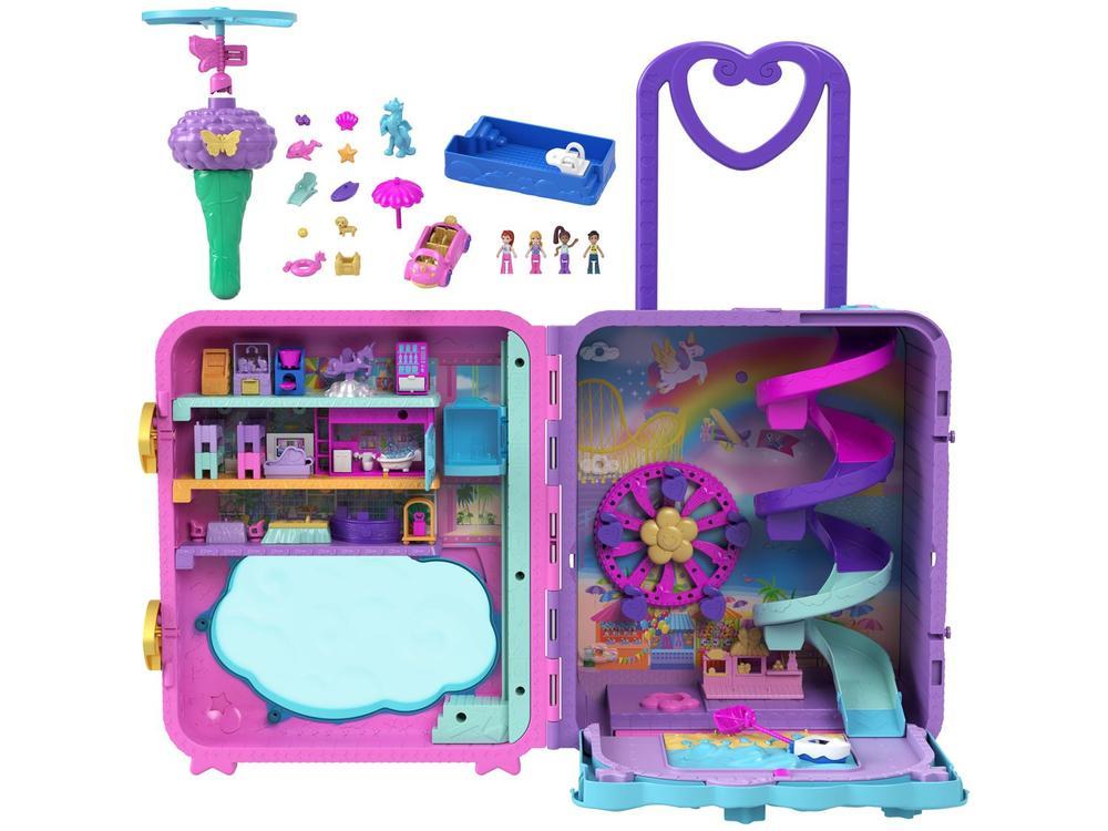 Playset Polly Pocket Pollyville Resort Roll Away - 5