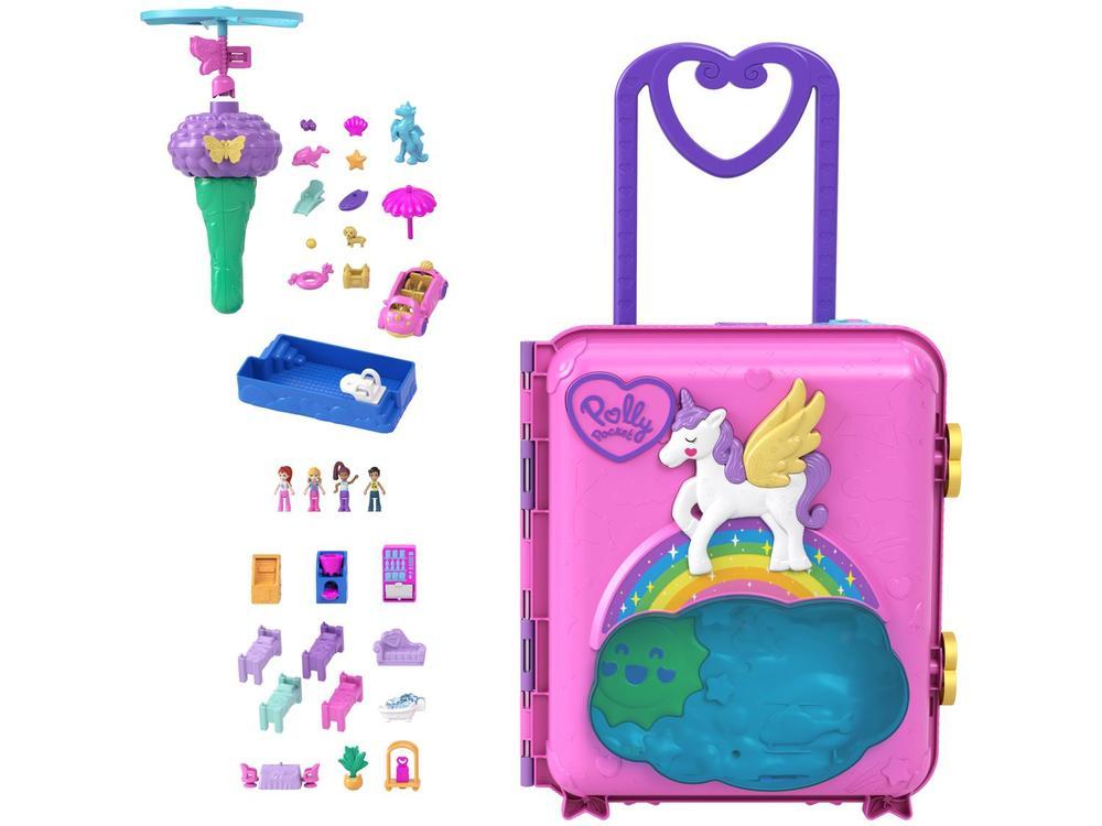 Playset Polly Pocket Pollyville Resort Roll Away - 6