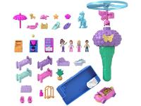 Playset Polly Pocket Pollyville Resort Roll Away - 8