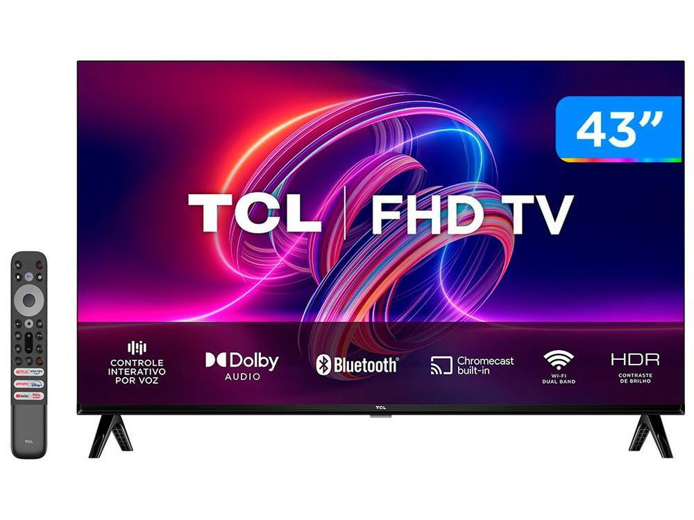 Smart TV 43” Full HD LED TCL 43S5400A Android - 1
