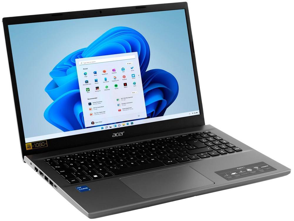 Notebook Acer Aspire 5 Intel Core i5 12450H 8GB RAM 512GB SSD 15,6” Full HD Windows 11 A515-57-565J - 12