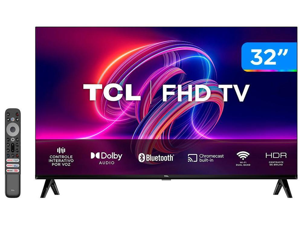 Smart TV 32” Full HD LED TCL 32S5400AF Android - 1