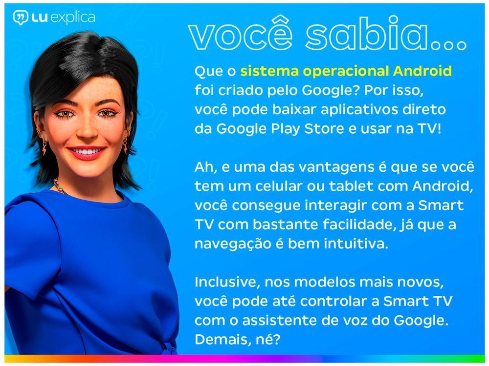 Smart TV 32” Full HD LED TCL 32S5400AF Android - 3