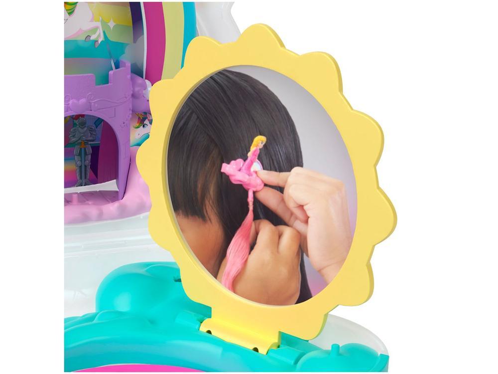 Playset Polly Pocket Salão De Unicórnio Arco-íris - 6