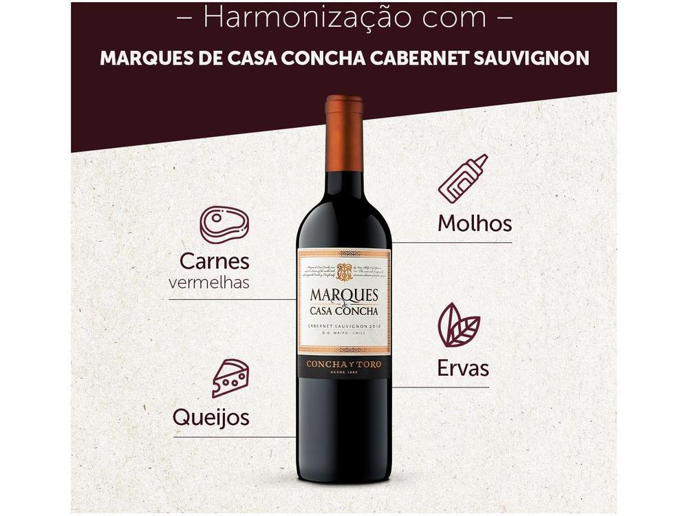 Vinho Tinto Seco Concha y Toro Marques de Casa Concha Chile 750ml - 4