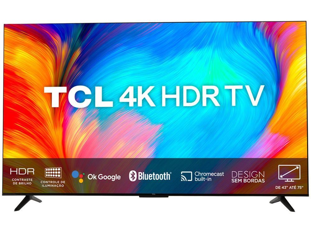 Smart TV 75” UHD 4K LED TCL 75P635 Wi-Fi - 6