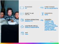 Smart TV 75” UHD 4K LED TCL 75P635 Wi-Fi - 2