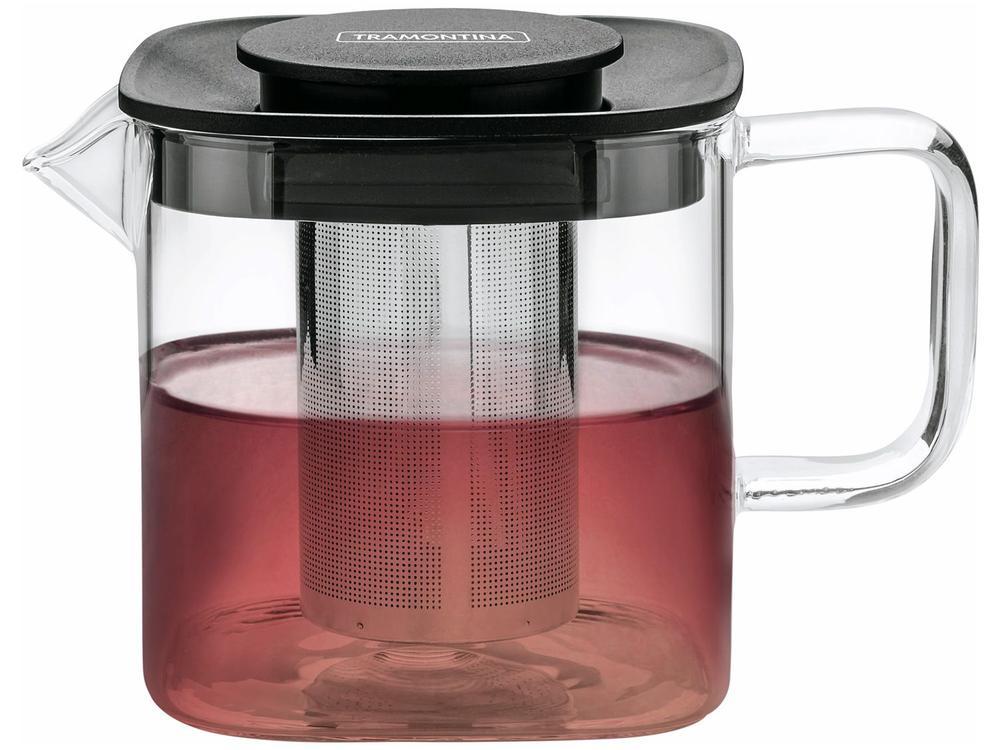 Bule de Chá com Infusor de Vidro 600ml Tramontina 61762090 - 1