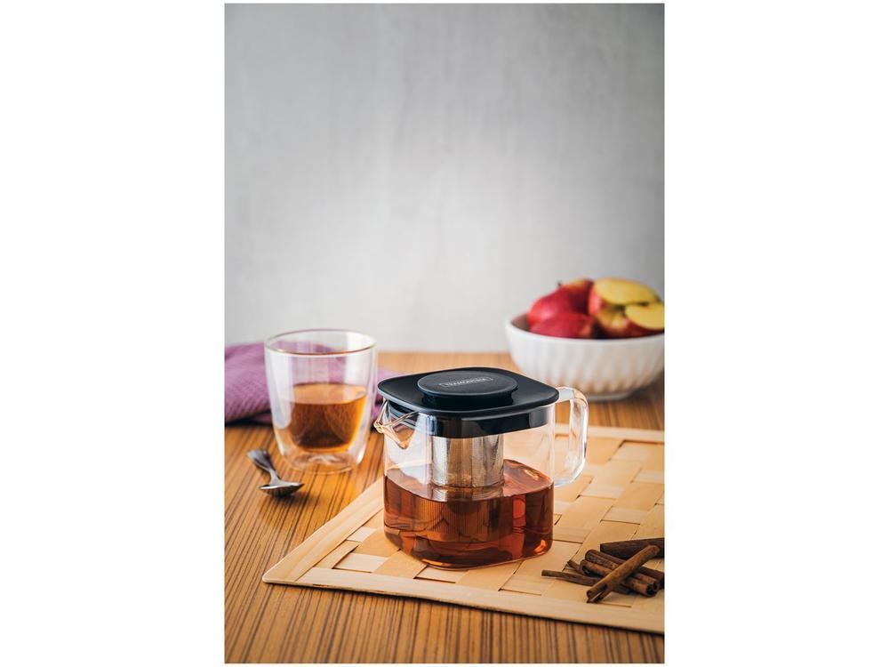 Bule de Chá com Infusor de Vidro 600ml Tramontina 61762090 - 3