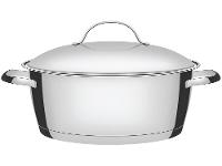Caçarola Tramontina Inox Fundo Triplo com Tampa 22cm 3,3L Allegra - 1