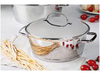 Caçarola Tramontina Inox Fundo Triplo com Tampa 22cm 3,3L Allegra - 3