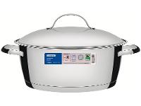 Caçarola Tramontina Inox Fundo Triplo com Tampa 22cm 3,3L Allegra - 5