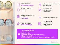 Frigobar Brastemp 76L Branco Retrô BRA08HB - 2