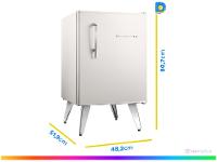 Frigobar Brastemp 76L Branco Retrô BRA08HB