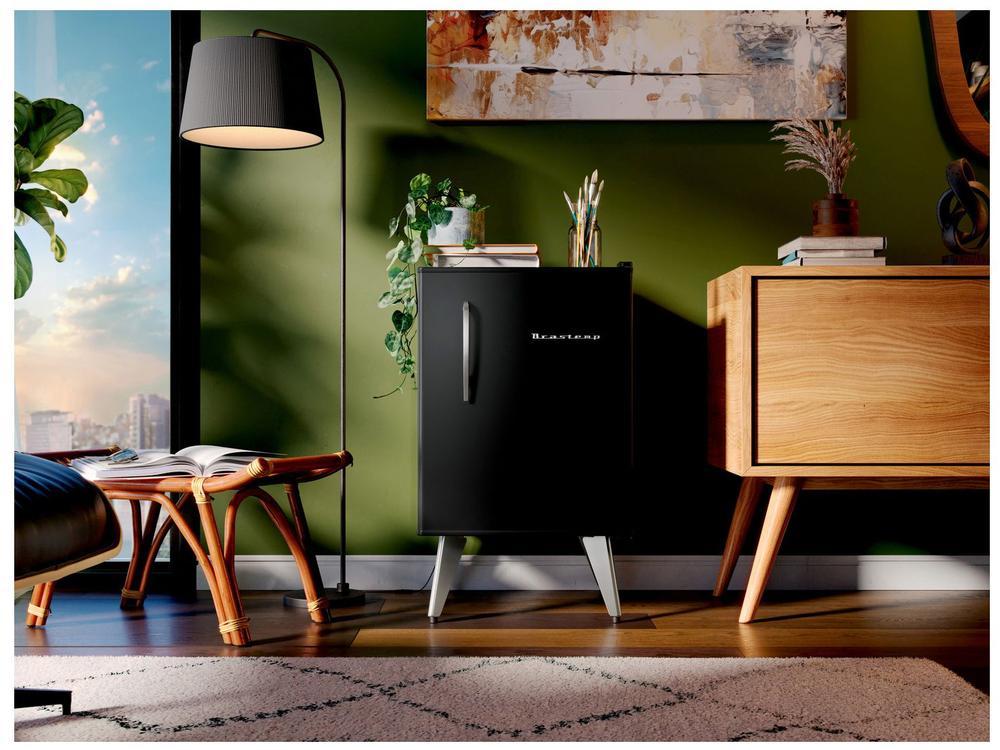 Frigobar Brastemp 76L Preto Retrô BRA08HE - 3