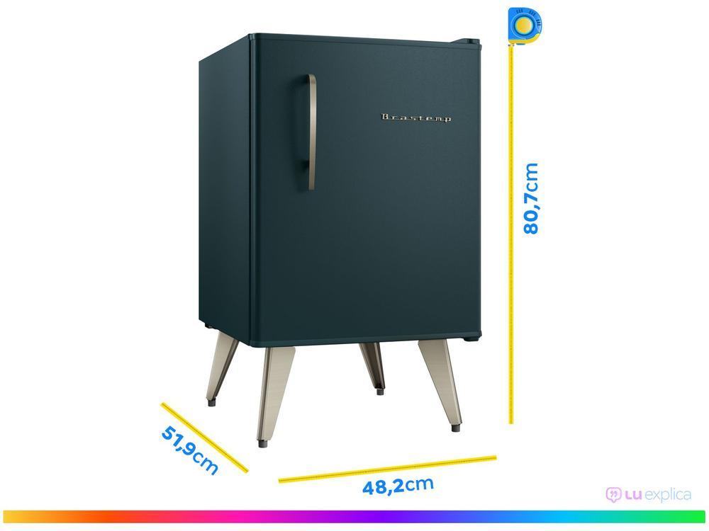 Frigobar Brastemp 76L Verde Retrô BRA08HN - 4