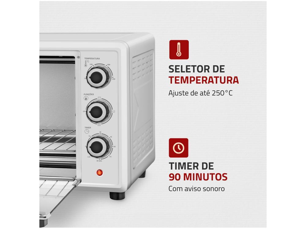 Forno Elétrico de Bancada Mondial Multifuncional - 5