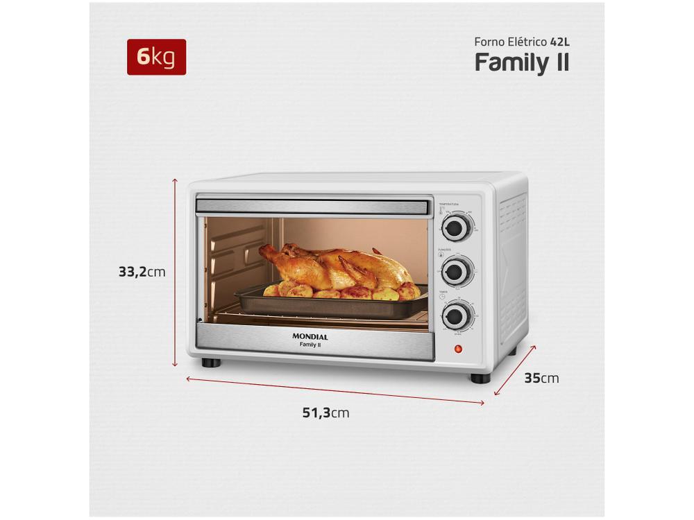 Forno Elétrico de Bancada Mondial Multifuncional - 8