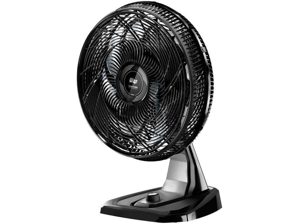 Ventilador 2 em 1 Wap Flow Turbo 50cm 8 Pás 3 Velocidades Preto e Cinza - 5