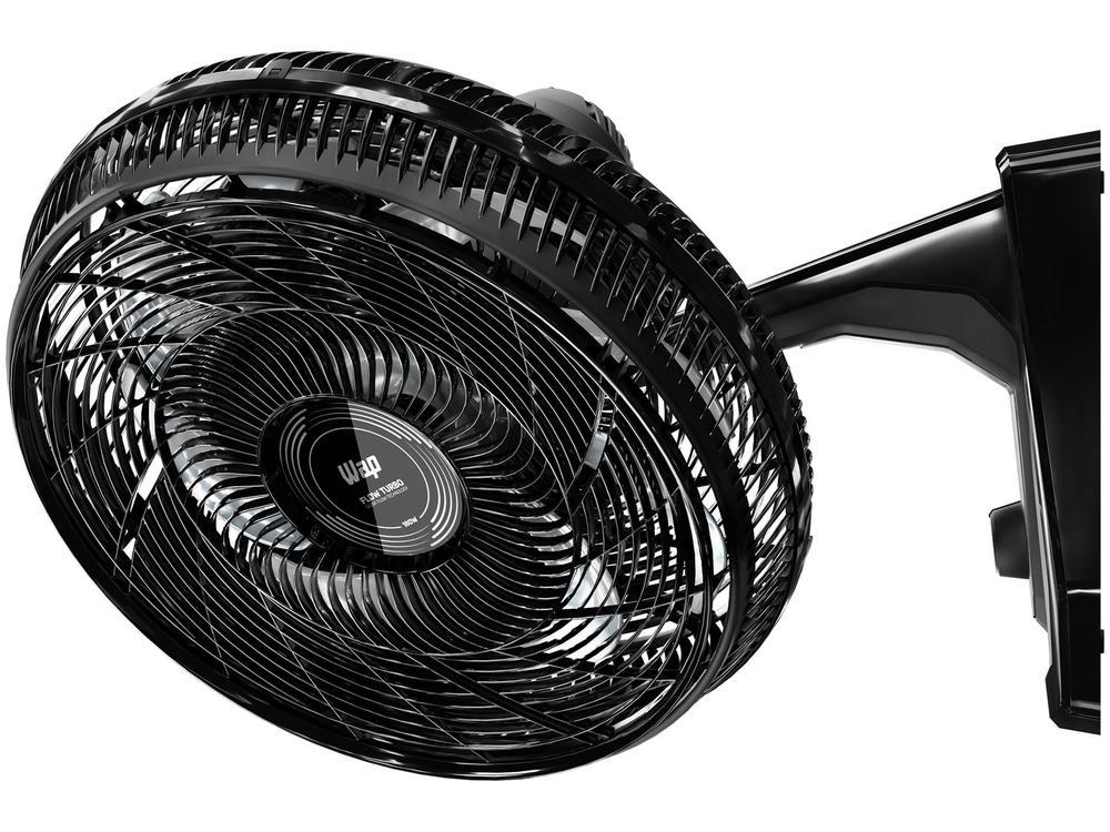 Ventilador 2 em 1 Wap Flow Turbo 50cm 8 Pás 3 Velocidades Preto e Cinza - 9