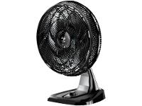 Ventilador 2 em 1 Wap Flow Turbo 50cm 8 Pás 3 Velocidades Preto e Cinza - 5