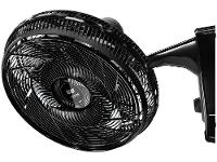 Ventilador 2 em 1 Wap Flow Turbo 50cm 8 Pás 3 Velocidades Preto e Cinza - 9