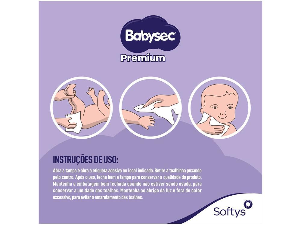 Toalha Umedecida Babysec Premium 45 Unidades - 7