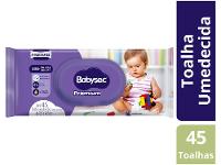 Toalha Umedecida Babysec Premium 45 Unidades - 2