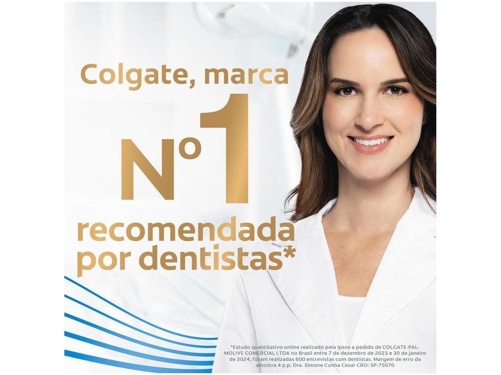 Creme Dental Colgate Total 12 Whitening + Advanced Fresh 90g Cada 6 Unidades - 5