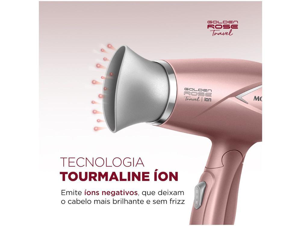 Secador de Cabelo Mondial Tourmaline Ion Golden - 3
