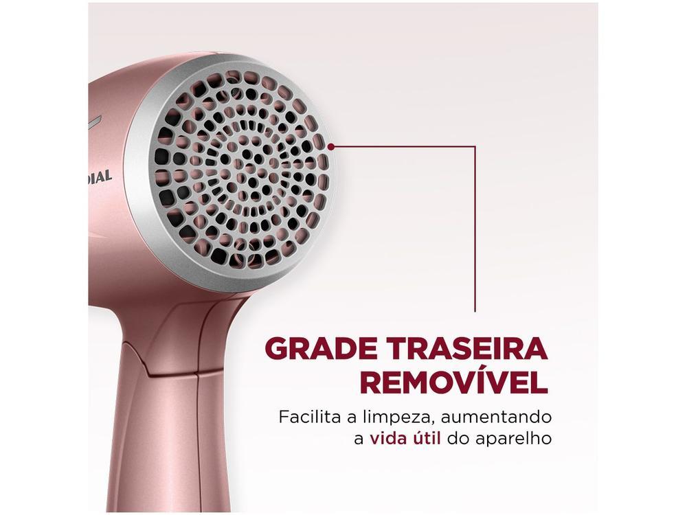 Secador de Cabelo Mondial Tourmaline Ion Golden - 7