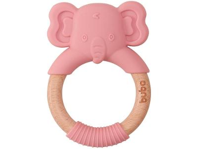 Mordedor para Bebê de Silicone Buba Elefante