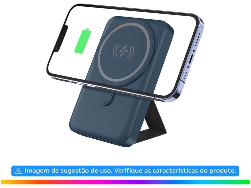 Carregador Portátil/Power Bank Geonav por Indução 10.000 mAh PB10MAGSG - 2