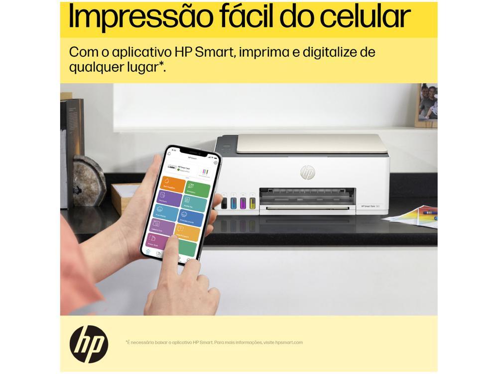 Impressora Multifuncional HP Smart Tank 583 Wi-Fi - 6
