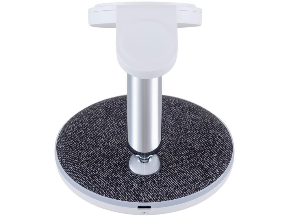 Carregador por Indução Carga Rápida 3 em 1 iOS de Mesa USB-C com Cabo USB-C 1m Geonav CH31MAG - 9