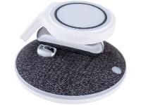 Carregador por Indução Carga Rápida 3 em 1 iOS de Mesa USB-C com Cabo USB-C 1m Geonav CH31MAG