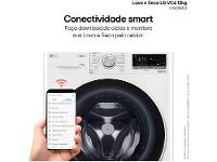 Lava e Seca LG 12kg Smart VC4 CV5012WC4 com - 9