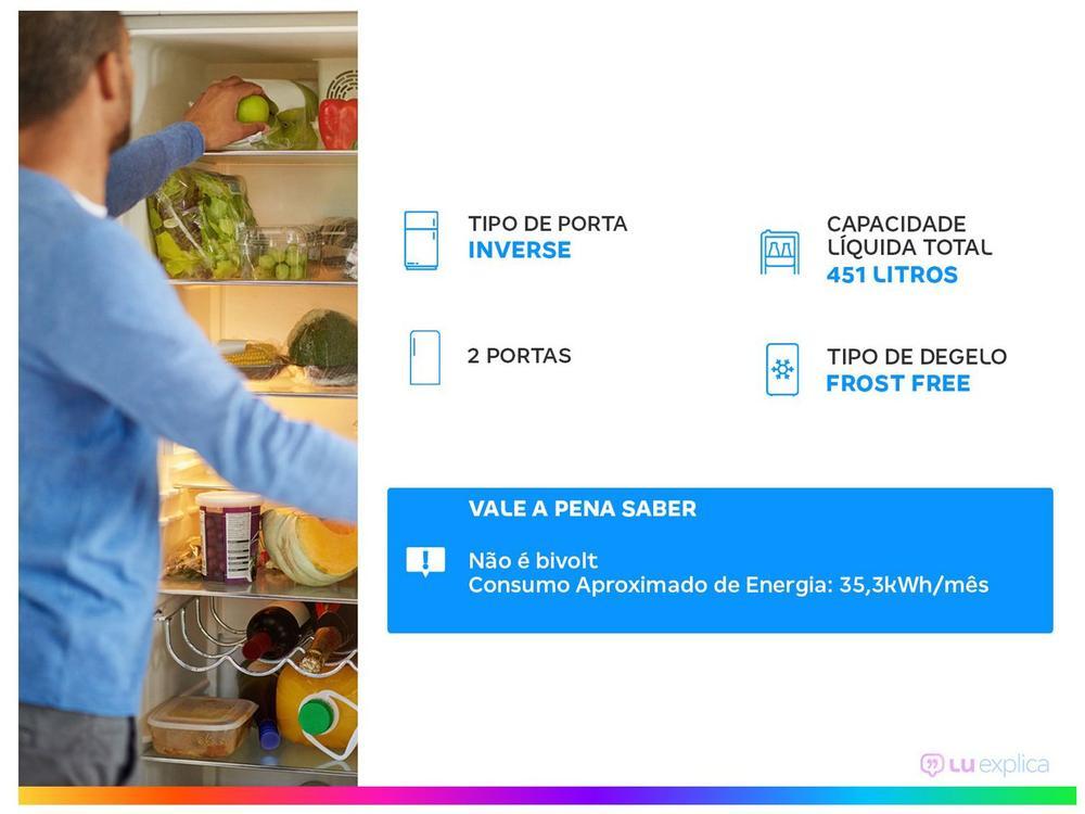 Geladeira/Refrigerador LG Frost Free Smart Preta - 2