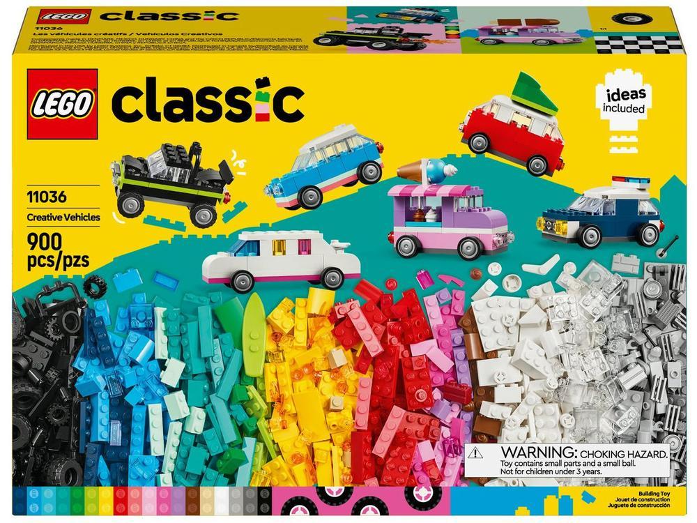 LEGO Classic Veículos Criativos 11036 900 Peças - 2