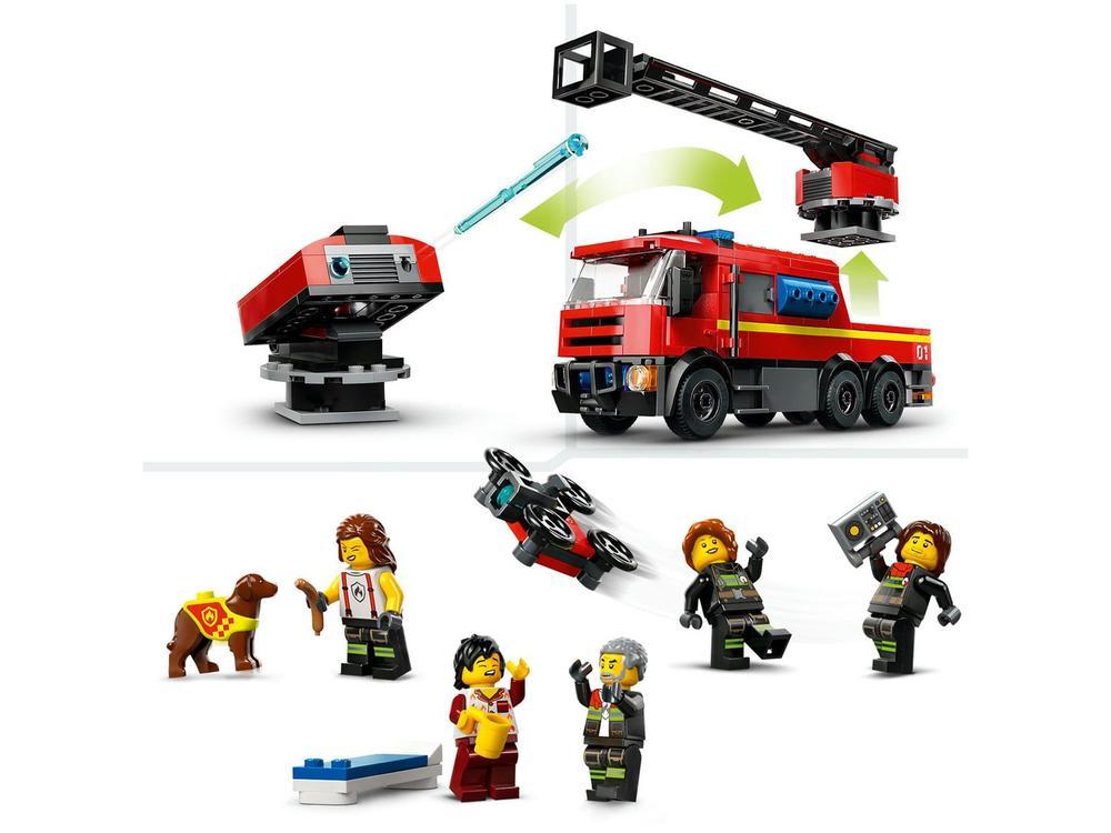 LEGO City Quartel e Caminhão dos Bombeiros 60414 - 7