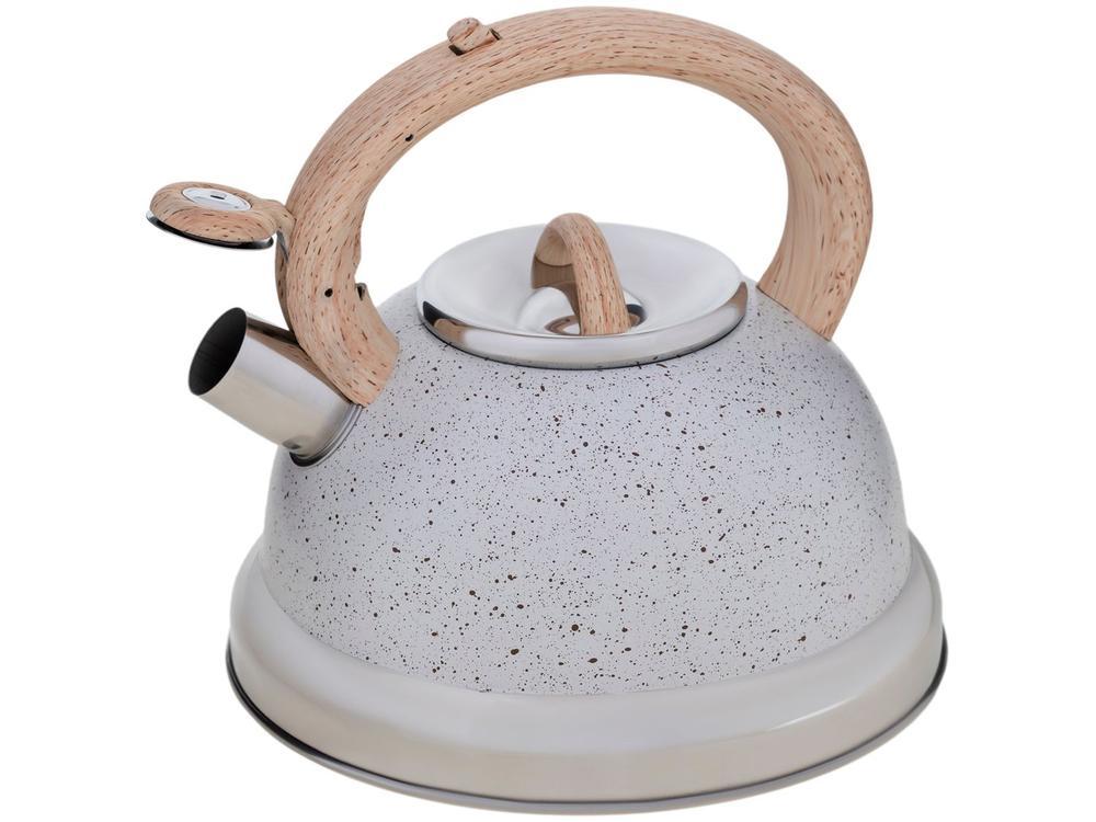 Chaleira Brinox Inox com Apito Vanilla 2,7L Roma - 1