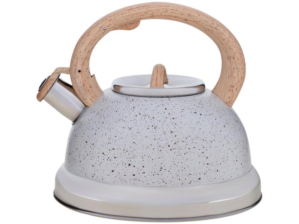 Chaleira Brinox Inox com Apito Vanilla 2,7L Roma - 3